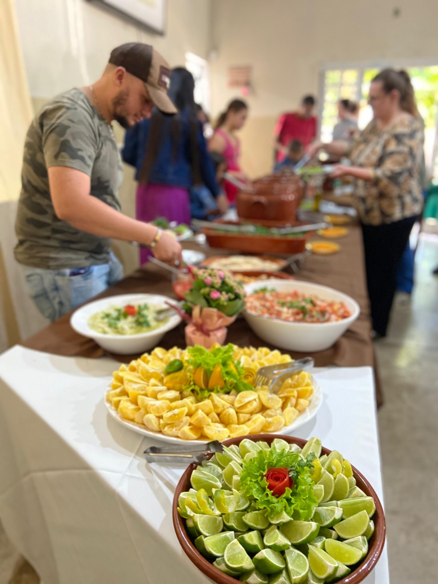 Almoço no 4º Top Ranch